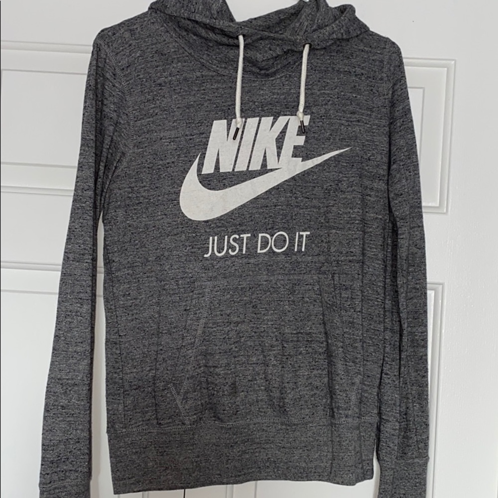 Grey nike hoodie